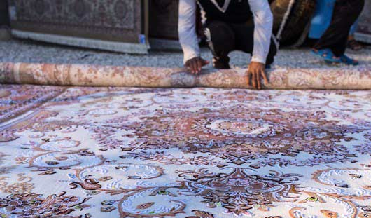 روش اصولی لول کردن قالی در قالیشویی هفت تیر کرج 
